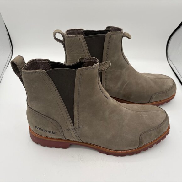 Patagonia Men’s Tin Shed Bungee Cord Chelsea Slip On Boots Size 12 - Picture 2 of 9